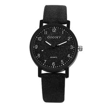 Load image into Gallery viewer, 2019 women&#39;s watches Fashion Casual Stainless Steel Case Leather Band watch Quartz Stylish Wristwatch relojo hombre Ladies Watch