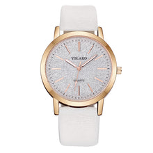 Load image into Gallery viewer, Luxury Brand Leather Quartz Women&#39;s Watch Ladies Fashion Watch Women Wristwatches Clock relogio feminino masculino #A