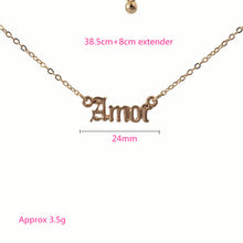 Load image into Gallery viewer, High Quality 2019 New Fashion Jewelry Gold Babygirl Letter Necklace Name Pendants Lovely Gift for the Mom