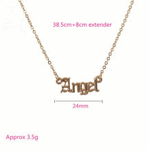 Load image into Gallery viewer, High Quality 2019 New Fashion Jewelry Gold Babygirl Letter Necklace Name Pendants Lovely Gift for the Mom