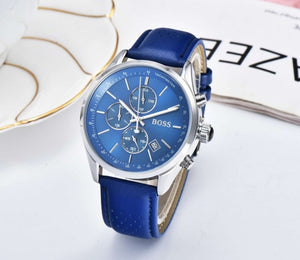 2019 Boss Watch Luxury Mens watches quartz stopwatch all function all pointers work boss waterproof man chronograph