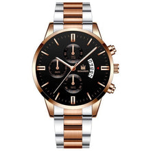 Load image into Gallery viewer, Fashion Business Watches Luxury Men&#39;S Stainless Steel Male Quartz Watch Man Wristwatch Military Sport Clock Relogio Masculino