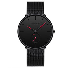 Load image into Gallery viewer, Relogio Masculino Men&#39;s Fashion Casual Watches Minimalist Men Business Clock Male Stainless Steel Mesh Belt Simple Quartz Watch