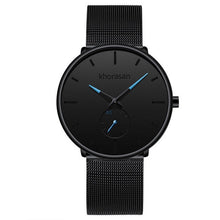 Load image into Gallery viewer, Relogio Masculino Men&#39;s Fashion Casual Watches Minimalist Men Business Clock Male Stainless Steel Mesh Belt Simple Quartz Watch