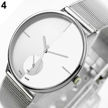 Load image into Gallery viewer, Women&#39;s Men&#39;s Classic Quartz Stainless Steel Mesh Band Wrist Watch Lover&#39;s Gift