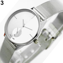 Load image into Gallery viewer, Women&#39;s Men&#39;s Classic Quartz Stainless Steel Mesh Band Wrist Watch Lover&#39;s Gift