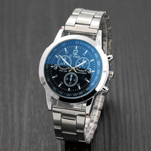 Load image into Gallery viewer, 2019 Geneva Fashion Simple Men Watch Stainless Steel Strap Business High Quality Mens Clock Quartz Wrist Watches reloj hombre