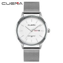 Load image into Gallery viewer, MEN reloj hombre 2019 Top Brand Luxury Men Watches Waterproof Ultra Thin Date Wrist Watch Male Mesh Strap Casual Quartz Clock