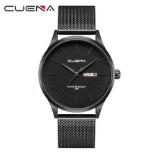 Load image into Gallery viewer, MEN reloj hombre 2019 Top Brand Luxury Men Watches Waterproof Ultra Thin Date Wrist Watch Male Mesh Strap Casual Quartz Clock