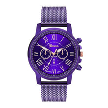 Load image into Gallery viewer, Hot Selling GENEVA Women&#39;s Casual Silicone Strap Quartz Watch Top Brand Girls Bracelet Clock WristWatch Women Relogio Feminino