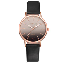 Load image into Gallery viewer, YOLAKO Women&#39;s Casual Quartz Leather Band New Strap Watch Analog Wrist WatchFemale girlfriend woman dress watch Party decoration