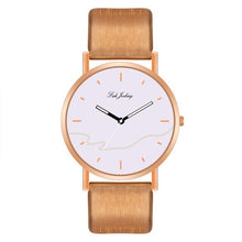 Load image into Gallery viewer, WJ-8733 Fashion Couple Watch Casual Leather Strap Wristwatch For Man Women Watches Simple Classic Lover&#39;s Wrist Watches Quartz