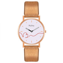 Load image into Gallery viewer, WJ-8733 Fashion Couple Watch Casual Leather Strap Wristwatch For Man Women Watches Simple Classic Lover&#39;s Wrist Watches Quartz