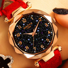 Load image into Gallery viewer, Fashion Women Watches 2019 Best Sell Star Sky Dial Clock Luxury Rose Gold Women&#39;s Bracelet Quartz Wrist Watches New Dropshipping