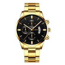 Load image into Gallery viewer, 2019 Hot Sell CUENA Men Watch Luxury Men&#39;s Stainless Steel Sport Quartz Watches Analog Date Hours Wrist Watch relogio masculino