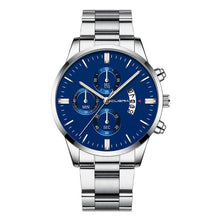 Load image into Gallery viewer, 2019 Hot Sell CUENA Men Watch Luxury Men&#39;s Stainless Steel Sport Quartz Watches Analog Date Hours Wrist Watch relogio masculino