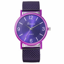 Load image into Gallery viewer, Geneva women&#39;s watch Europe and America hot - selling luxury brand watches PVC fashion watches wrist watches for women