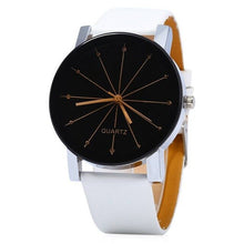 Load image into Gallery viewer, Hot Classic Black Leather Lover&#39;s Watches Best Couple Gifts For Lovers Geometric Quartz Luxury Band Wristwatch Drop Ship