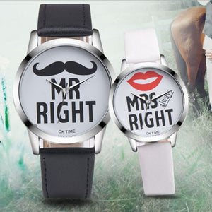 2017 Fashion Korea Couple Watches Popular Woman Man Casual Quartz Watch Minimalism Lover's Gift Clock High Quality School Clock