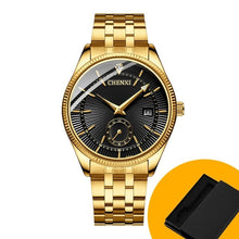 Load image into Gallery viewer, CHENXI Gold Wrist Watch Men Watches Lady Top Brand Luxury Quartz Wristwatch For Lover&#39;s Fashion Dress Clock Relogio Masculino