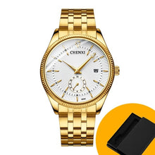 Load image into Gallery viewer, CHENXI Gold Wrist Watch Men Watches Lady Top Brand Luxury Quartz Wristwatch For Lover&#39;s Fashion Dress Clock Relogio Masculino