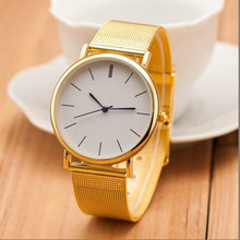 Load image into Gallery viewer, 2019 Luxury Women Metal Mesh Watch Simplicity Classic Wrist Fashion Casual Quartz High Quality Women&#39;s Watches Relogio Masculino