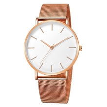 Load image into Gallery viewer, 2019 Luxury Women Metal Mesh Watch Simplicity Classic Wrist Fashion Casual Quartz High Quality Women&#39;s Watches Relogio Masculino