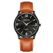 Load image into Gallery viewer, 2018 New Simple Luxury Men&#39;s Quartz Wrist Watches Leather Watch Strap Analog Slim Dial Casual Business Watch erkek kol saati