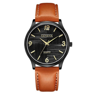 2018 New Simple Luxury Men's Quartz Wrist Watches Leather Watch Strap Analog Slim Dial Casual Business Watch erkek kol saati