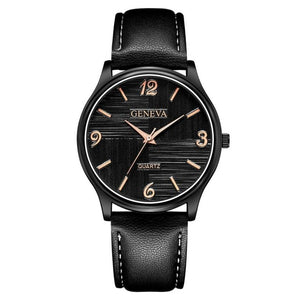 2018 New Simple Luxury Men's Quartz Wrist Watches Leather Watch Strap Analog Slim Dial Casual Business Watch erkek kol saati