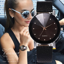 Load image into Gallery viewer, vansvar Women&#39;s starry sky watch Casual Quartz Leather Band New Strap Watch Analog Wrist Wrist Watch relojes para mujer 2019 A7