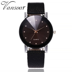 vansvar Women's starry sky watch Casual Quartz Leather Band New Strap Watch Analog Wrist Wrist Watch relojes para mujer 2019 A7