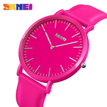 Load image into Gallery viewer, SKMEI Couple Watch Lovers Watch Ultra Thin Lover&#39;s Watches for Women Man Clock Relogio Feminino Quartz Wristwatch Women Clock