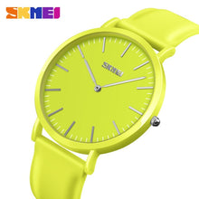 Load image into Gallery viewer, SKMEI Couple Watch Lovers Watch Ultra Thin Lover&#39;s Watches for Women Man Clock Relogio Feminino Quartz Wristwatch Women Clock