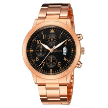 Load image into Gallery viewer, 2019 Geneva Fashion Simple Men Watch Stainless Steel Strap Business High Quality Mens Clock Quartz Wrist Watches reloj hombre